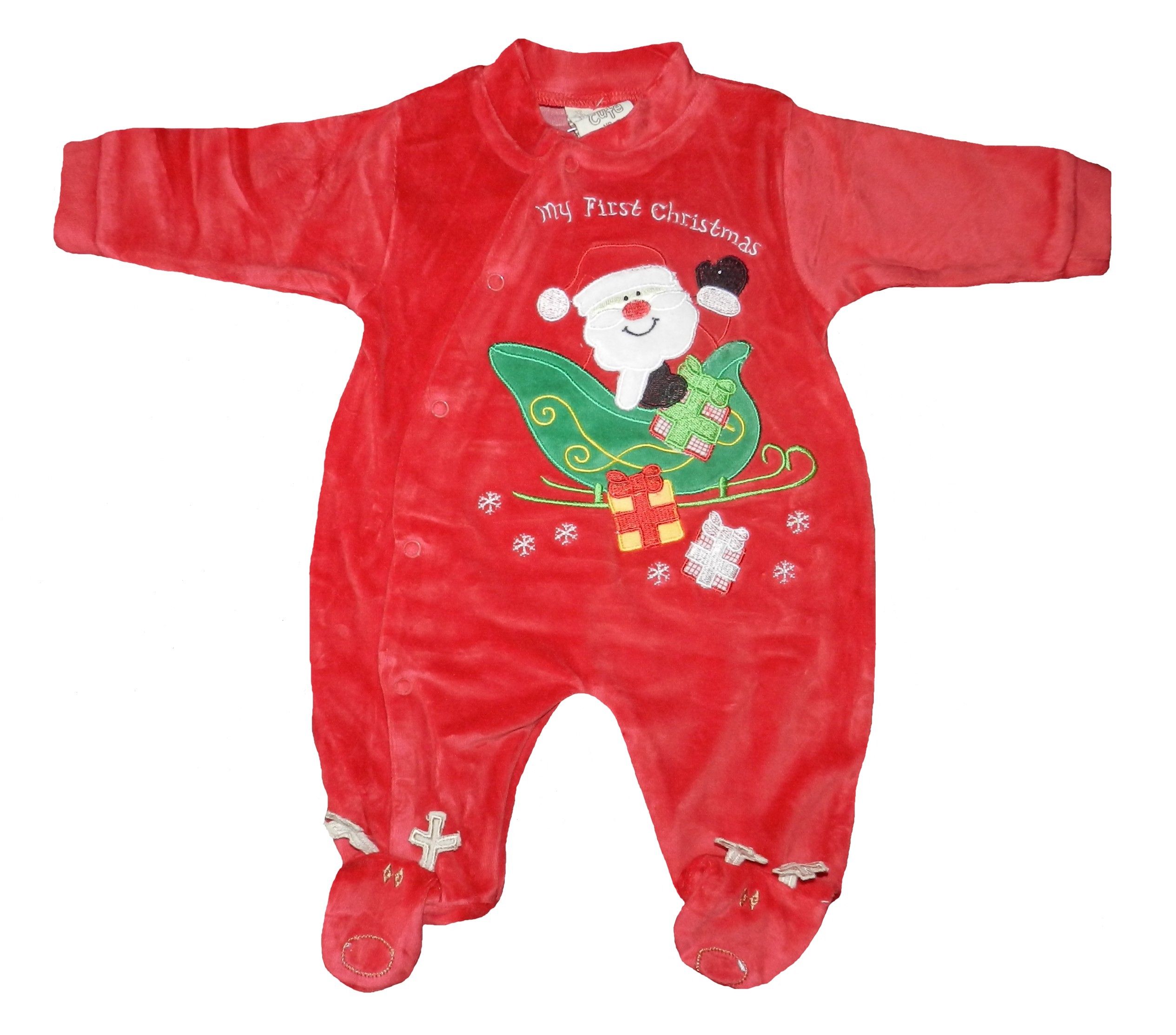 Pyjama bébé père noël